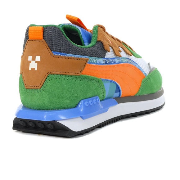 Minecraft x Puma City Rider Sneakers 11 - Picture 2 of 7